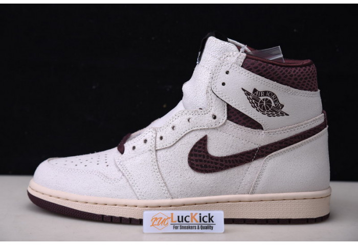 air jordan 1 high og sail/burgundy crush do7097-100