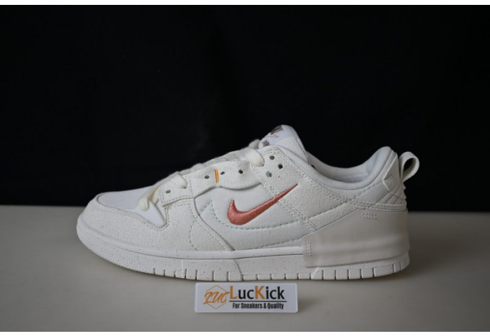 nike dunk low disrupt 2 pale ivory (w) - dh4402-100