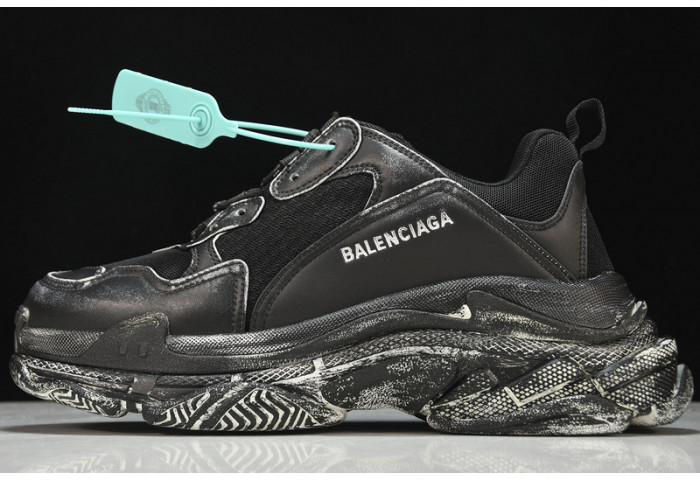balenga triple s black clear sole    btsbcs-021