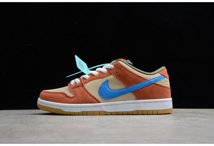 nike sb dunk low corduroy dusty peach bq6817-201