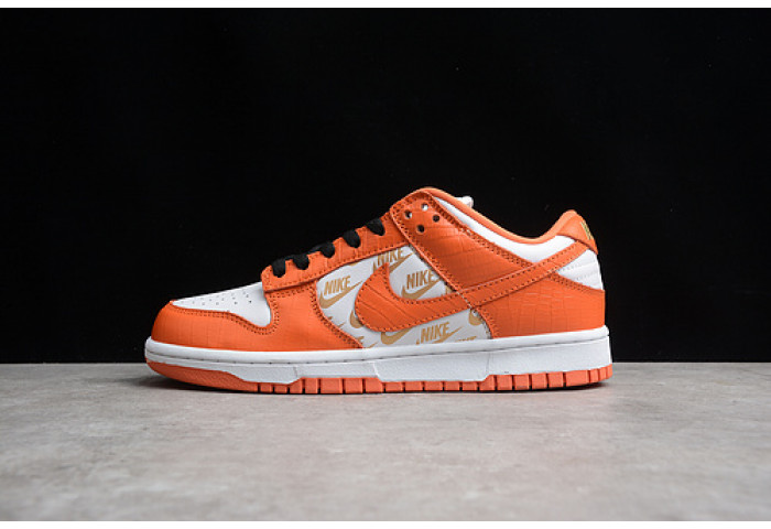 nike sb dunk low white and orange dh3228-181