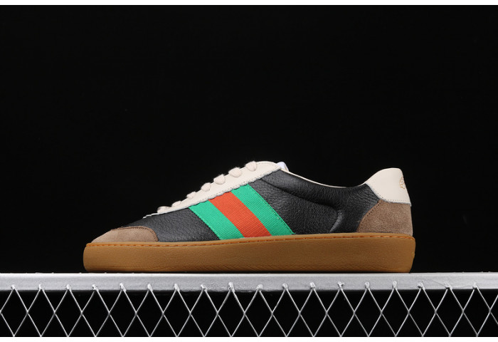 gc jbg leather and sued black