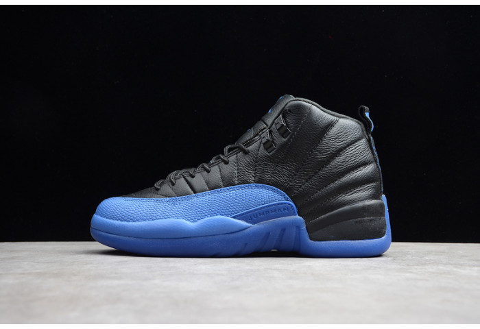 jordan 12 retro black game royal 130690-014