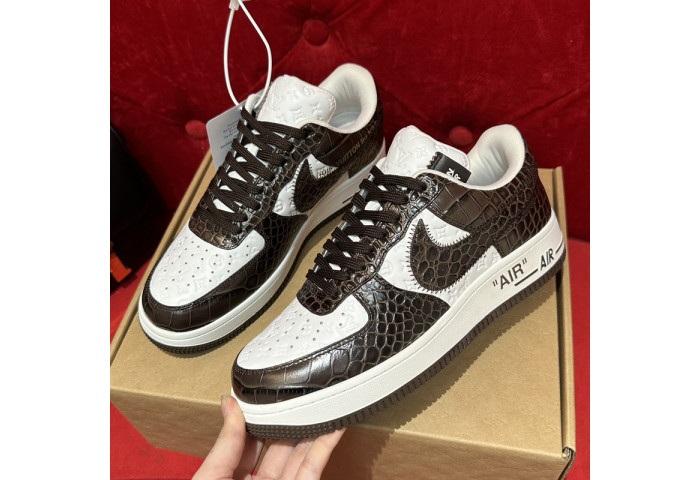 lou vuit sci-fi sneakers& nike air force 1 lvs&naf-001