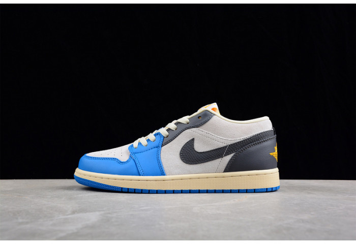 air jordan 1 low "unc grey" dz5376-469