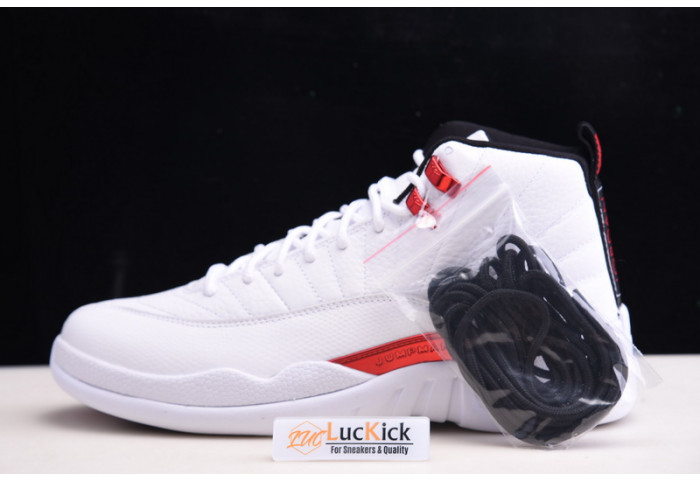 jordan 12 white flame red ct8013-106
