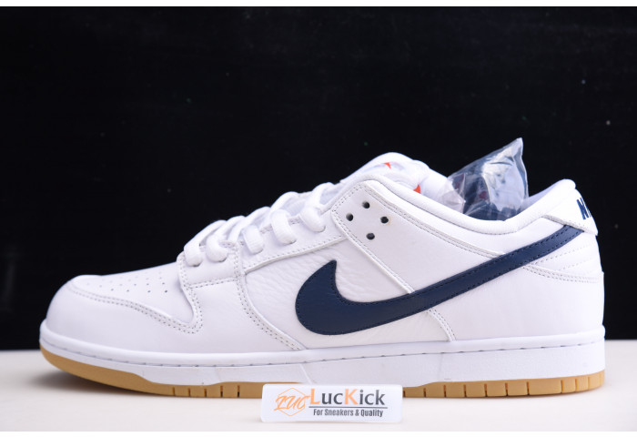 nike sb dunk low orange label white navy cz2249-100