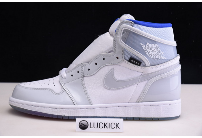 jordan 1 retro high zoom white racer blue  ck6637-104