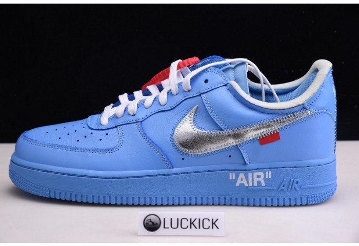 nike air force 1 low ow mca university blue ci1173-400