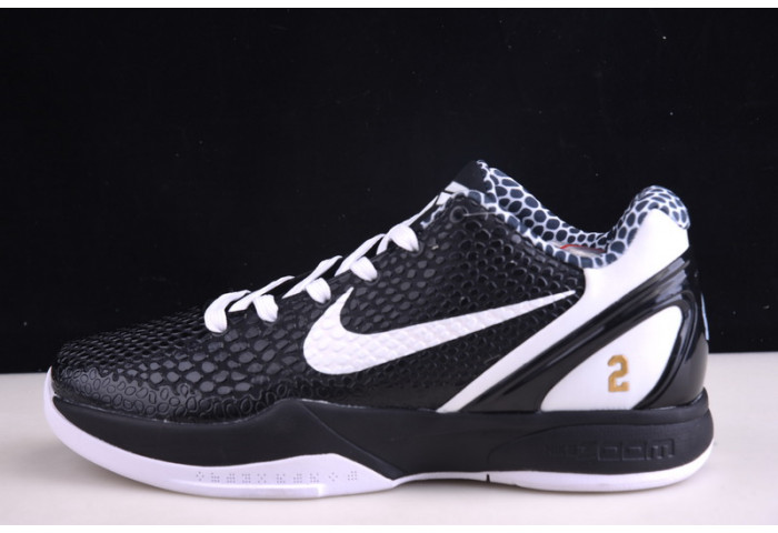 nike kobe 7 vi white and black blanc et noir cw2190-002