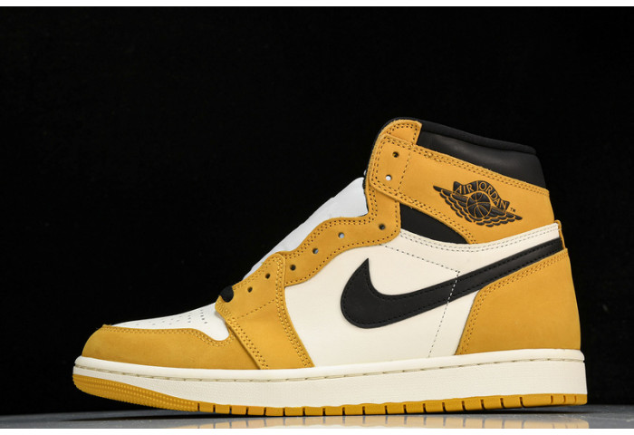 air jordan 1 high og "yellow ochre" dz5485-701