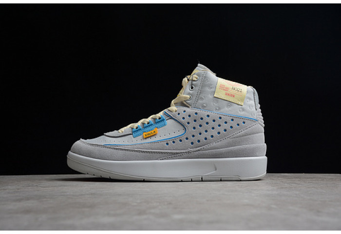 union la x air jordan 2 "grey fog" dn3802-200