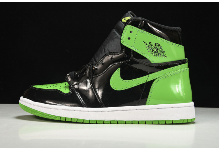 jordan 1 retro high pine green black 555088--030