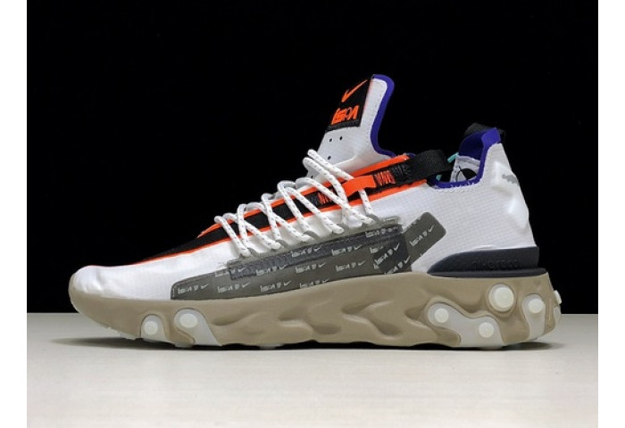 nike ispa react low summit white ar8555-100