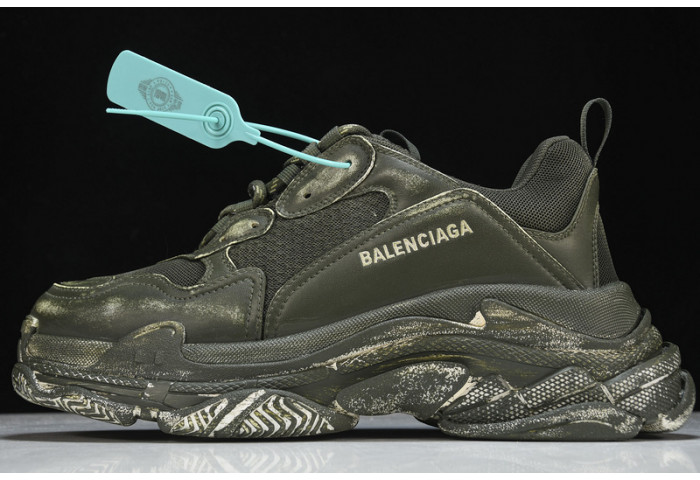 balenga triple s black clear sole    btsbcs-023