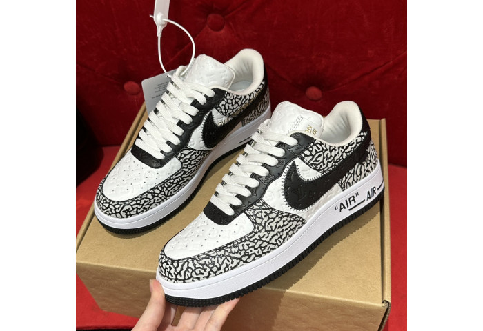 lou vuit sci-fi sneakers& nike air force 1 lvs&naf-002