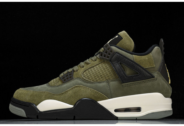 air jordan 4 craft “medium olive”   fb9927-200