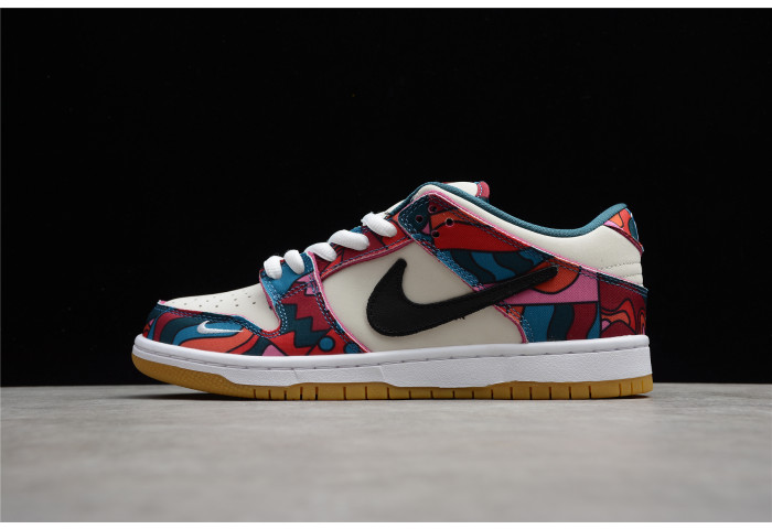 nike sb dunk low pro parra abstract art dh7695-600