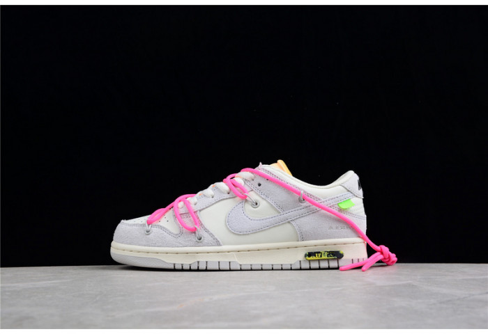 nike dunk low off-white lot 17 - dj0950-117
