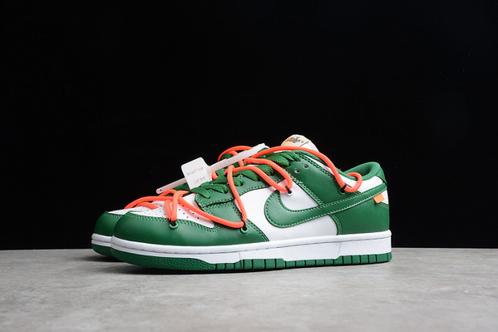 nike dunk low ow pine green ct0856-100
