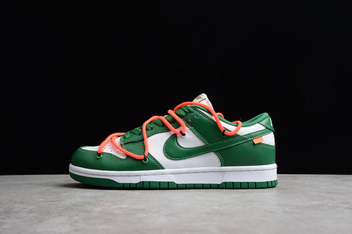 nike dunk low ow pine green ct0856-100