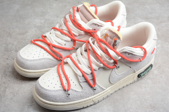 nike dunk low ow lot 33 dj0950-118