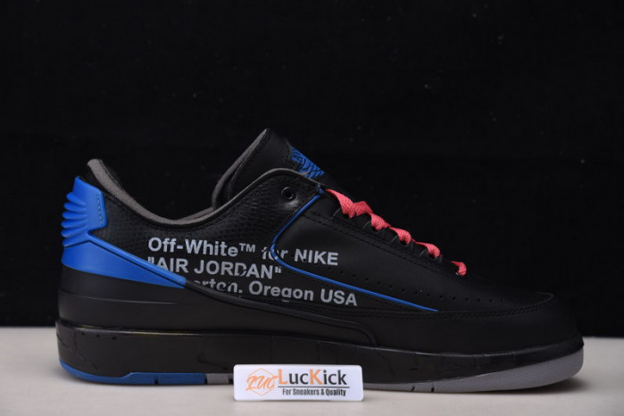 jordan 2 retro low sp ow black blue dj4375-004