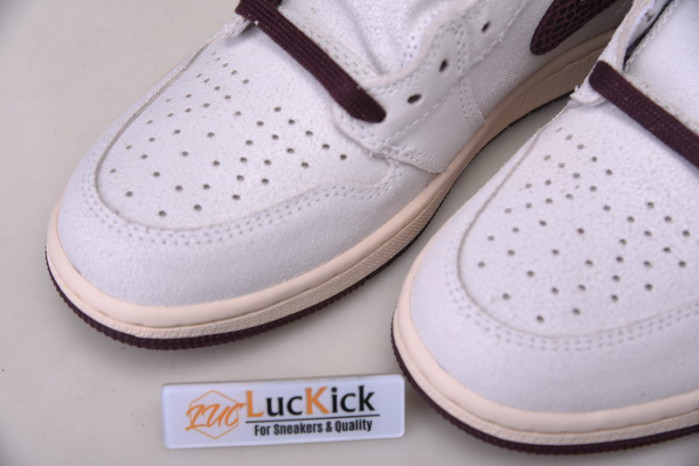 air jordan 1 high og sail/burgundy crush do7097-100