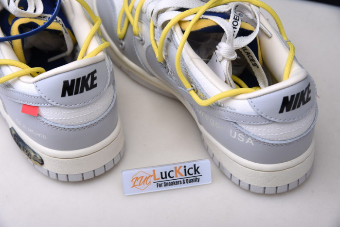 nike dunk low ow lot 27    dm1602-120