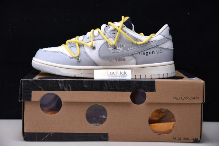 nike dunk low ow lot 27    dm1602-120