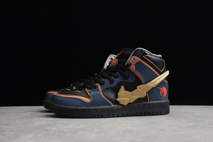 nike dunk sb high rx-0 unicorn gundam 02 banshee dh7717-400
