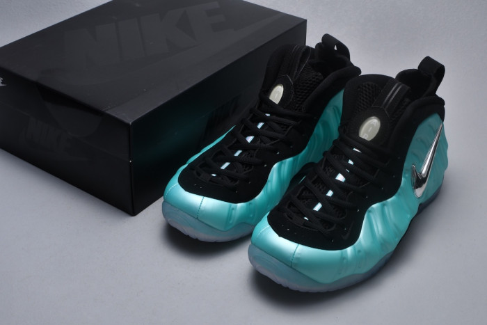 air nike foamposite pro island green 624041-303