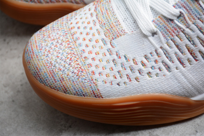 nike kobe 9 elite premium low htm milan white multi-color 698595-109