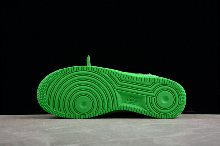 ow x nike air force 1 low green dx1419-300