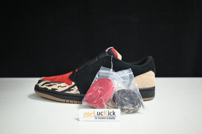 air jordan 1 low x solefly ''black and sport red   dn3400-001