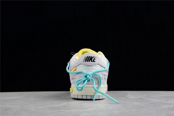 nike dunk low ow lot 14 - dj0950-106