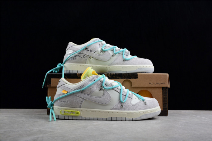 nike dunk low ow lot 14 - dj0950-106