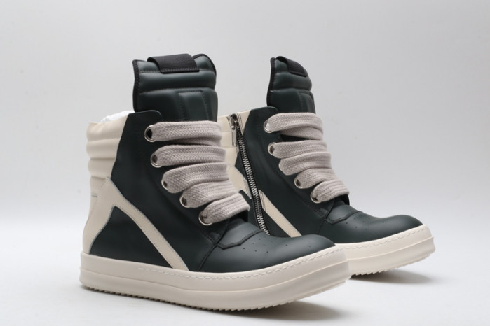 rick owen.s sneaker ro-087（green color）
