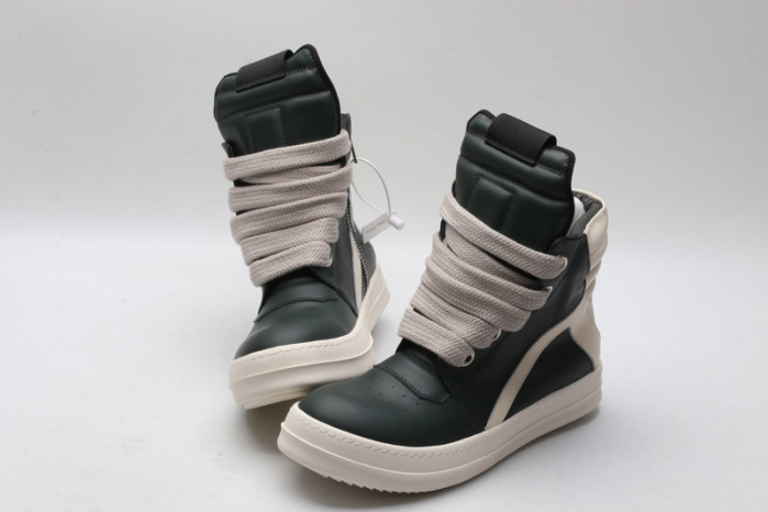 rick owen.s sneaker ro-087（green color）
