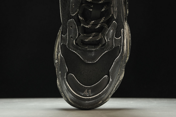 balenga triple s black clear sole    btsbcs-021