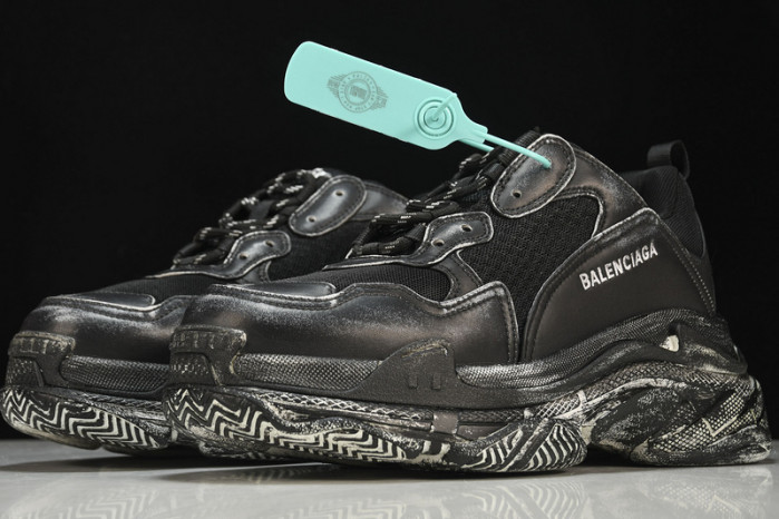 balenga triple s black clear sole    btsbcs-021