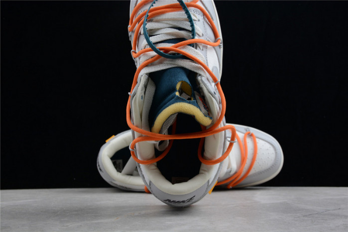 nike dunk low ow lot 44 - dm1602-104