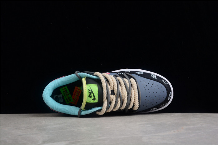 nike dunk low free 99 black dh0952--001