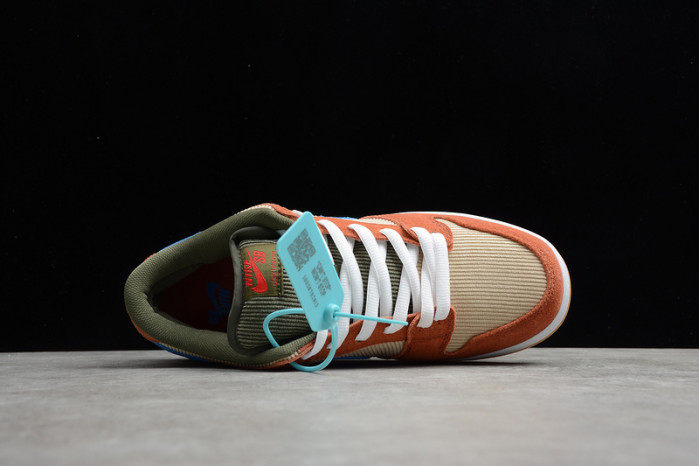 nike sb dunk low corduroy dusty peach   bq6817-201