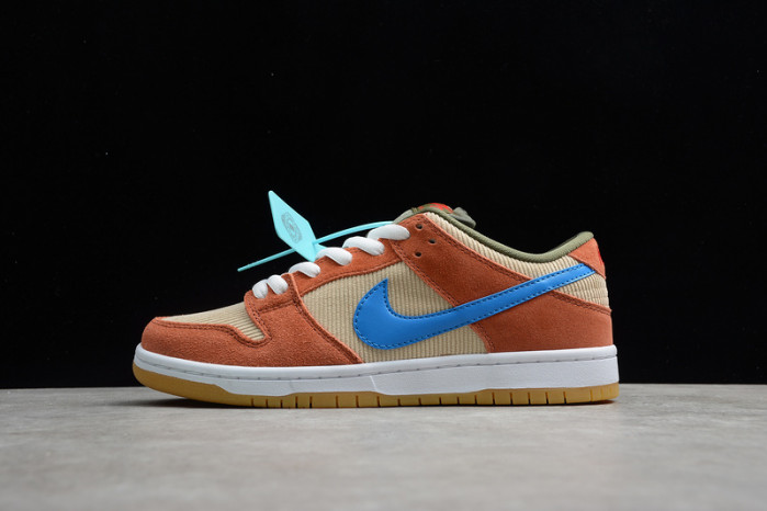 nike sb dunk low corduroy dusty peach   bq6817-201