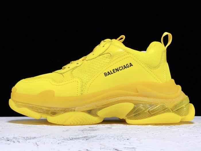 balenga triple s clear sole yellow 544351 w09o1 6501