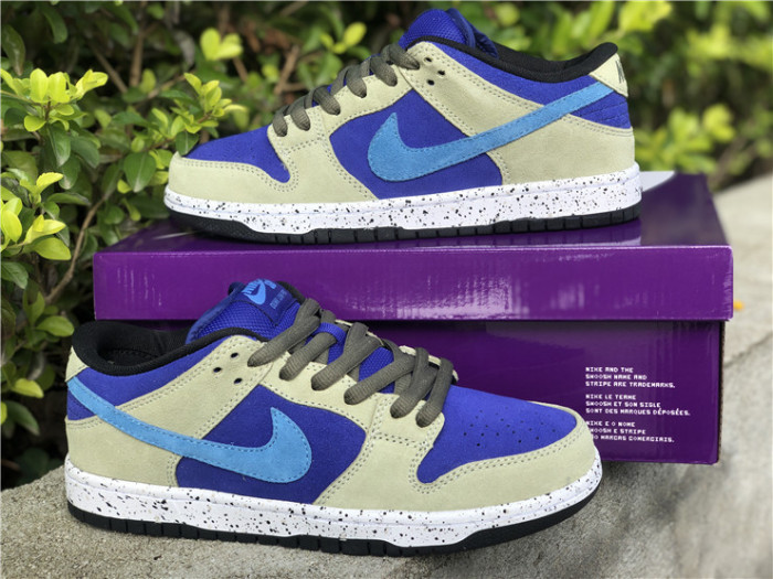 nike dunk low sb celadon bq6817-301