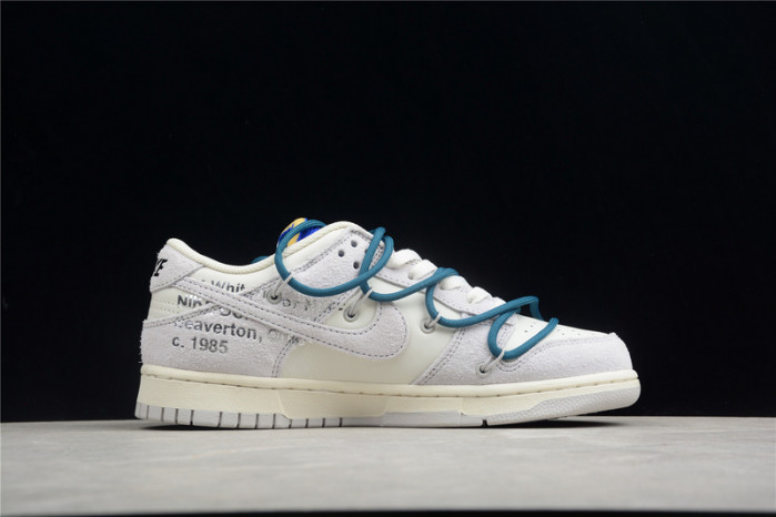 nike dunk low ow lot 16   dj0950-111