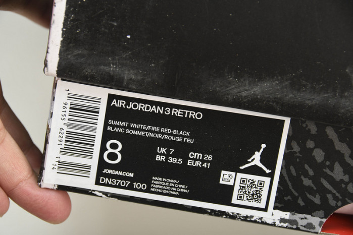 air jordan 3 retro  dn3707-100