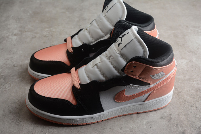 jordan 1 mid light madder root (gs) - dm9077-108